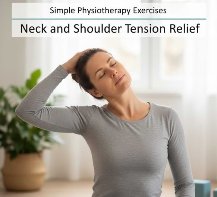 Curated visual reference: Gallery Detail: Simple Physio Exercises For Neck And Shoulder Relief