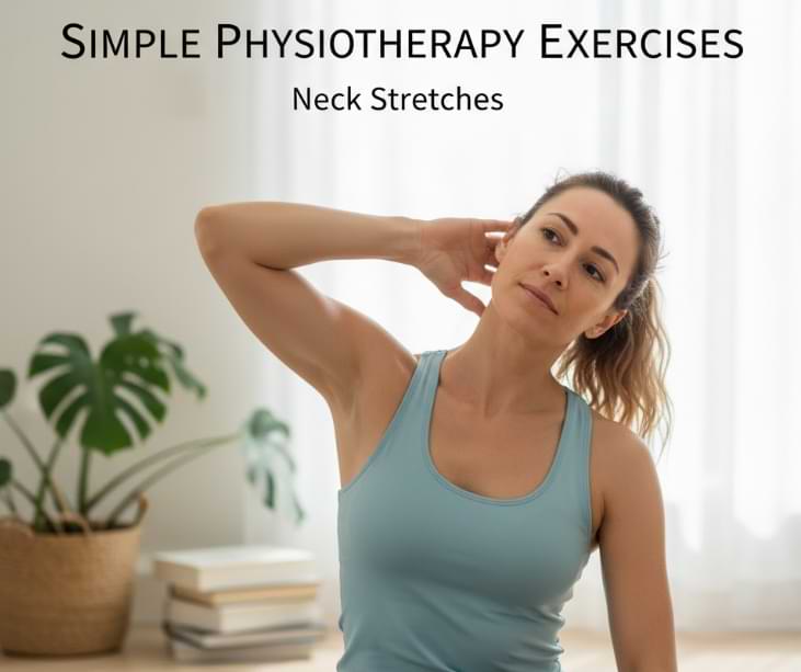 Simple Physiotherapy Exercises To Relieve Neck And Shoulder Tension